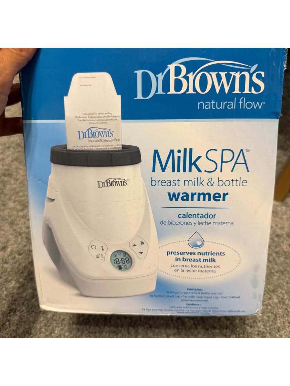 Dr. Brown's MilkSPA Breast Milk & Bottle Warmer